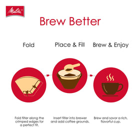 Melitta gluten-free kosher-certified filters for mindful brewing