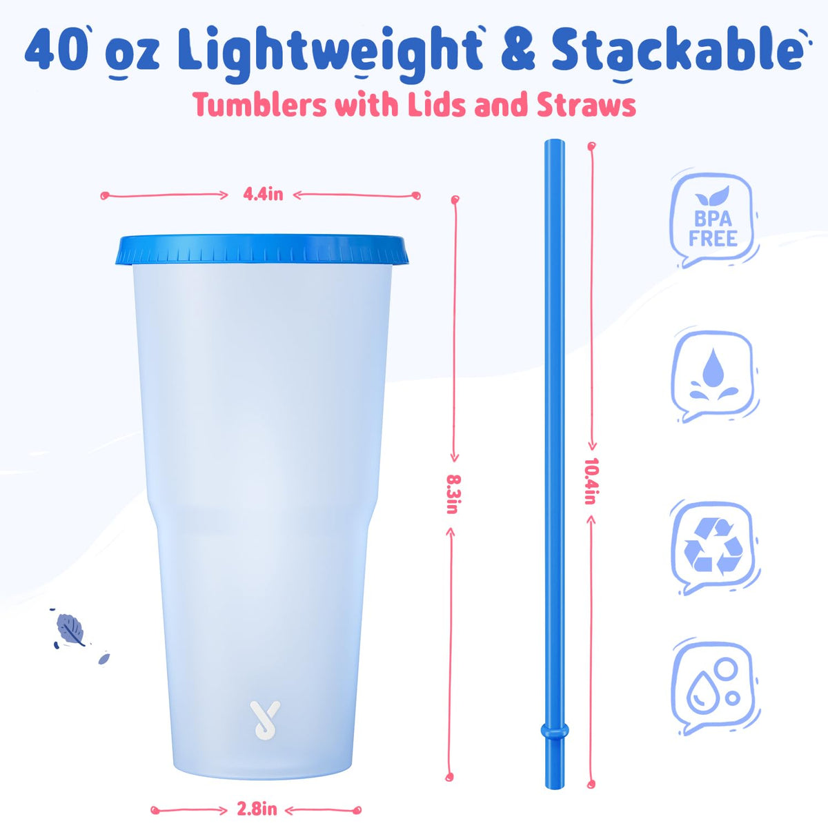 Meoky splash-proof lid design fits cupholders and reduces spills during travel.