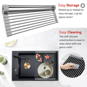MERRYBOX BPA-free silicone rack safe for drying fruits and veggies.