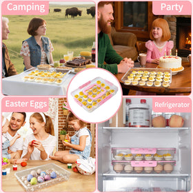 Versatile storage for eggs, deviled eggs, or Easter eggs