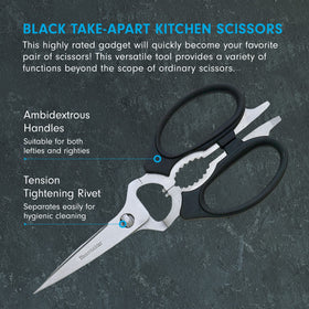 Messermeister scissors with detachable blades ideal for thorough cleaning