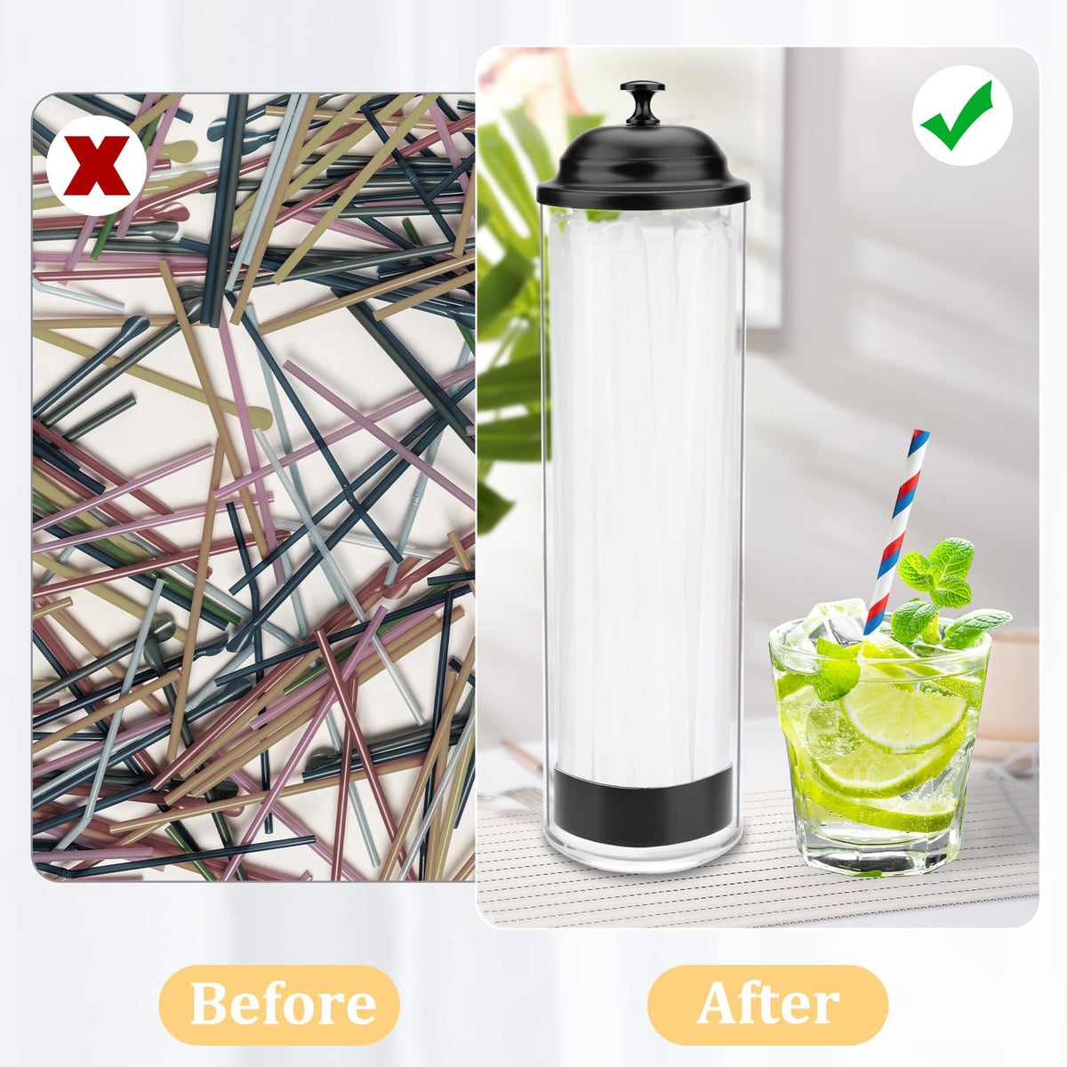 Mevtok heavy duty construction combines acrylic and stainless steel for durability.