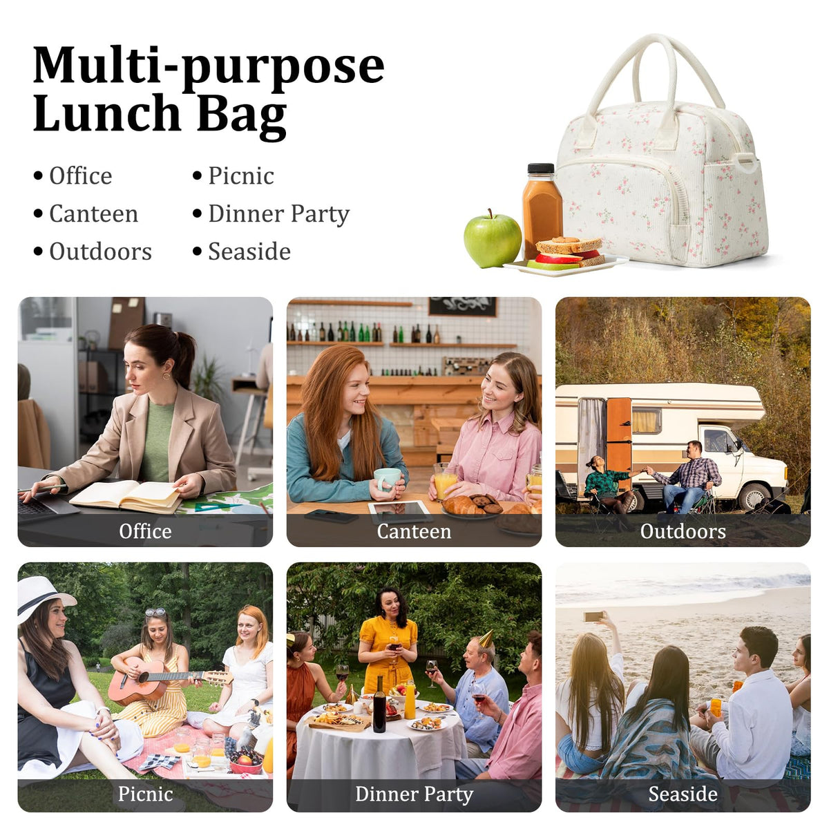 MEXS versatile design fits work, picnics, and everyday errands.