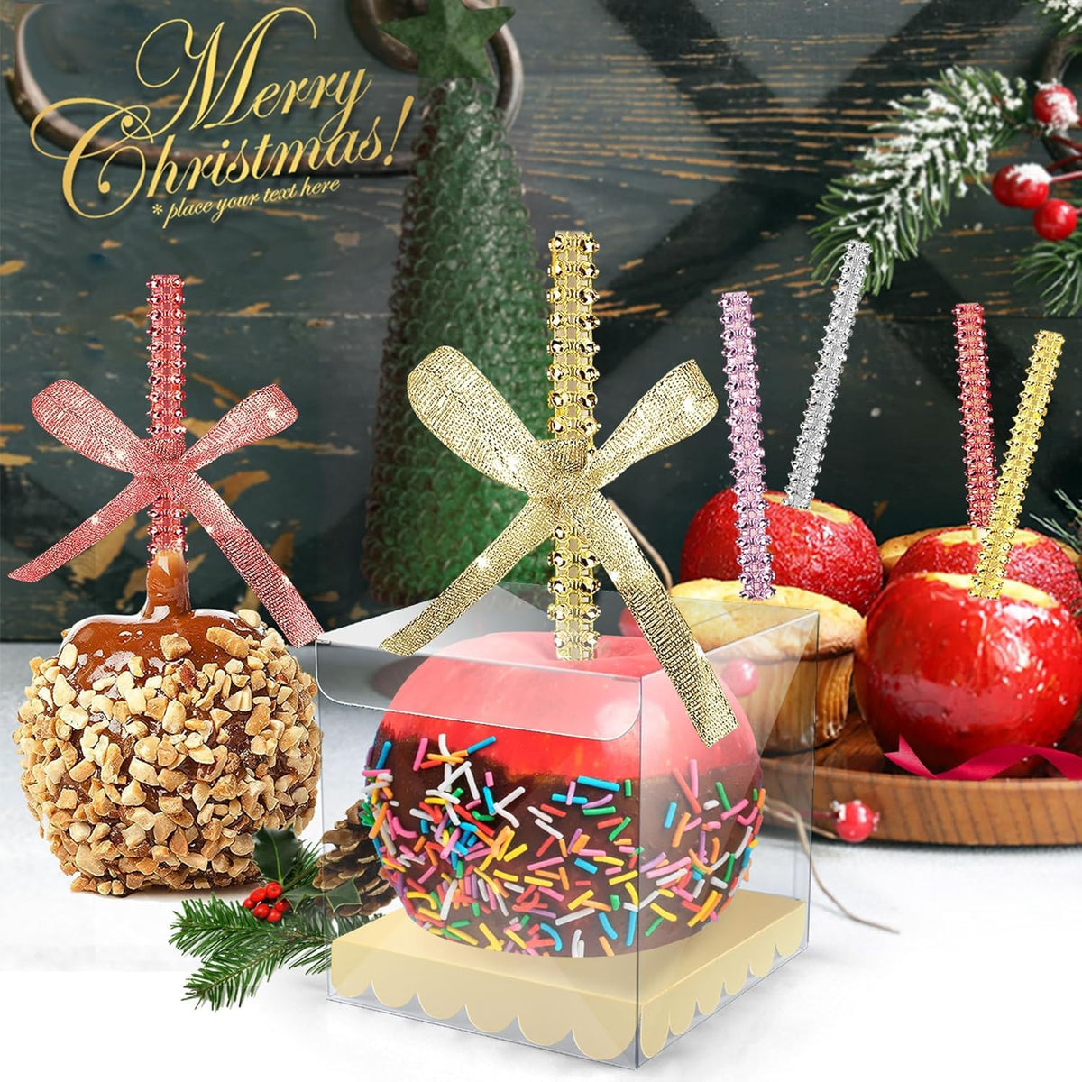 MGWOTH candy pop decor sticks for festive treats