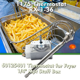 Mhrxusd 60125401 replacement part for modern gas fryers