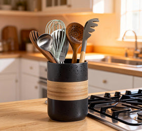 Miamolo five-piece jar set with varying capacities for dry ingredients.