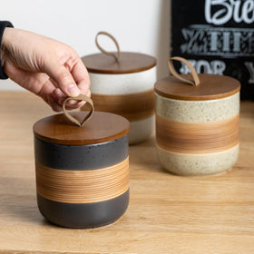Miamolo spice jars on countertop add decorative storage for pantry essentials
