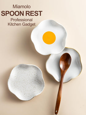Miamolo spoon rest is dishwasher-safe for quick cleaning.