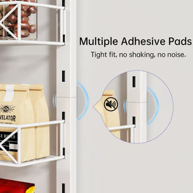 MIAOLI carbon steel frame provides rust-proof, durable kitchen storage.
