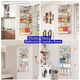 MIAOLI laundry-room organization solution for detergents and supplies.
