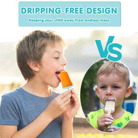 Miaowoof popsicle ideas with juice, yogurt, and fruit blends.