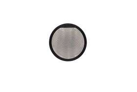 Perimeter shaker holes on Microplane jar lid grater enable even seasoning.