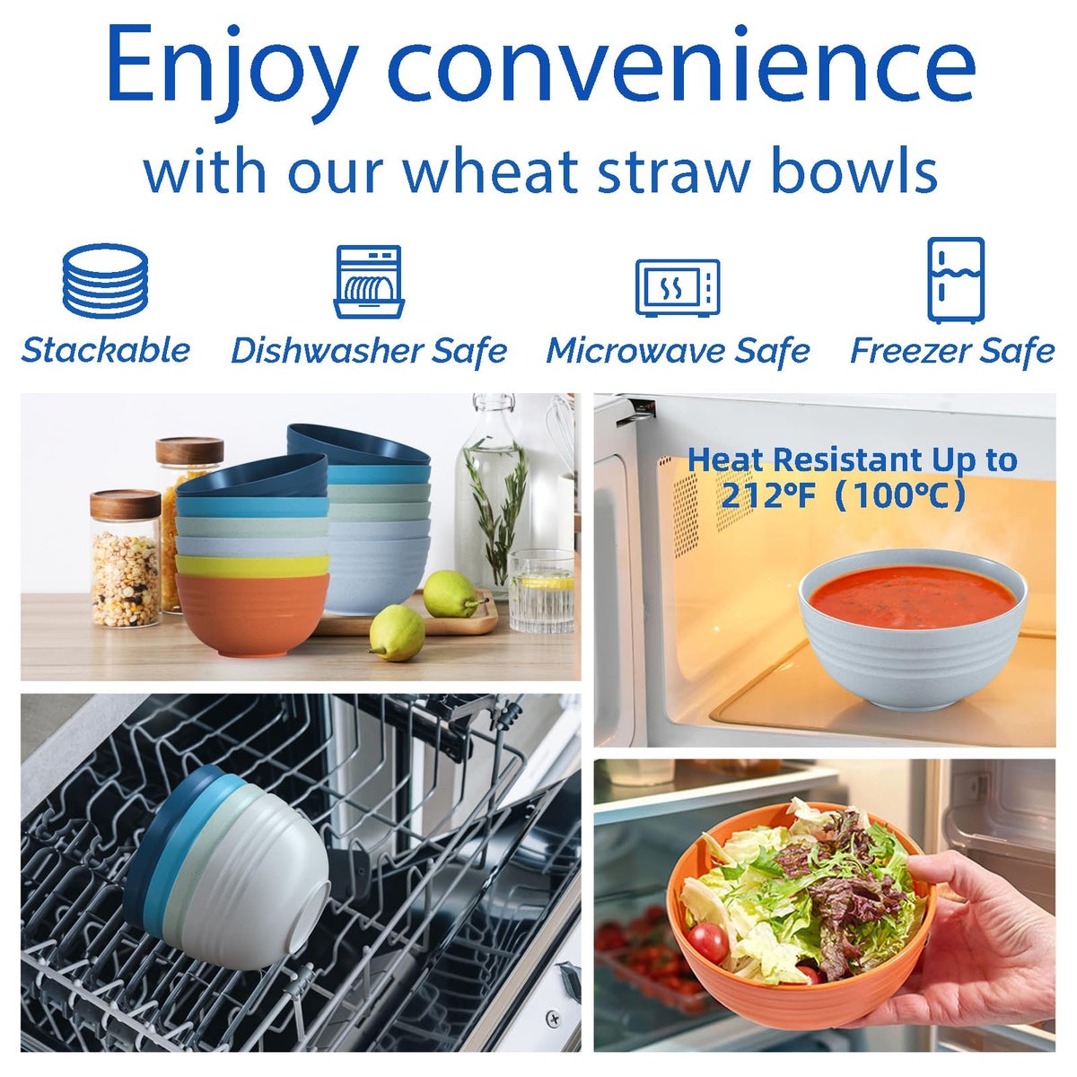 Homestockplus microwave-safe bowls demonstrate practical reheating for leftovers.