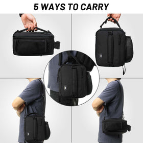 MIER leakproof-flat carry design helps prevent leaks when flat