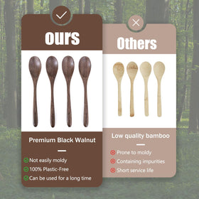 MIGAKU HOME spoons for tasting illustrate portion-perfect size for samples.