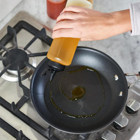 MIGHTY STRONG dishwasher-safe bottles simplify cleaning after use.