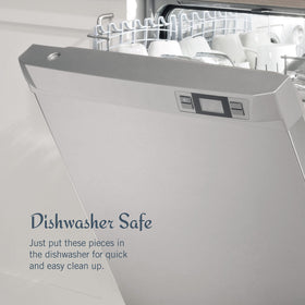 Mikasa Bravo dishwasher-safe flatware for quick cleanup