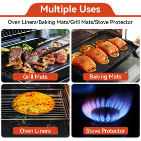 Mimekitchen BPA-free oven liner safe for cooking environments