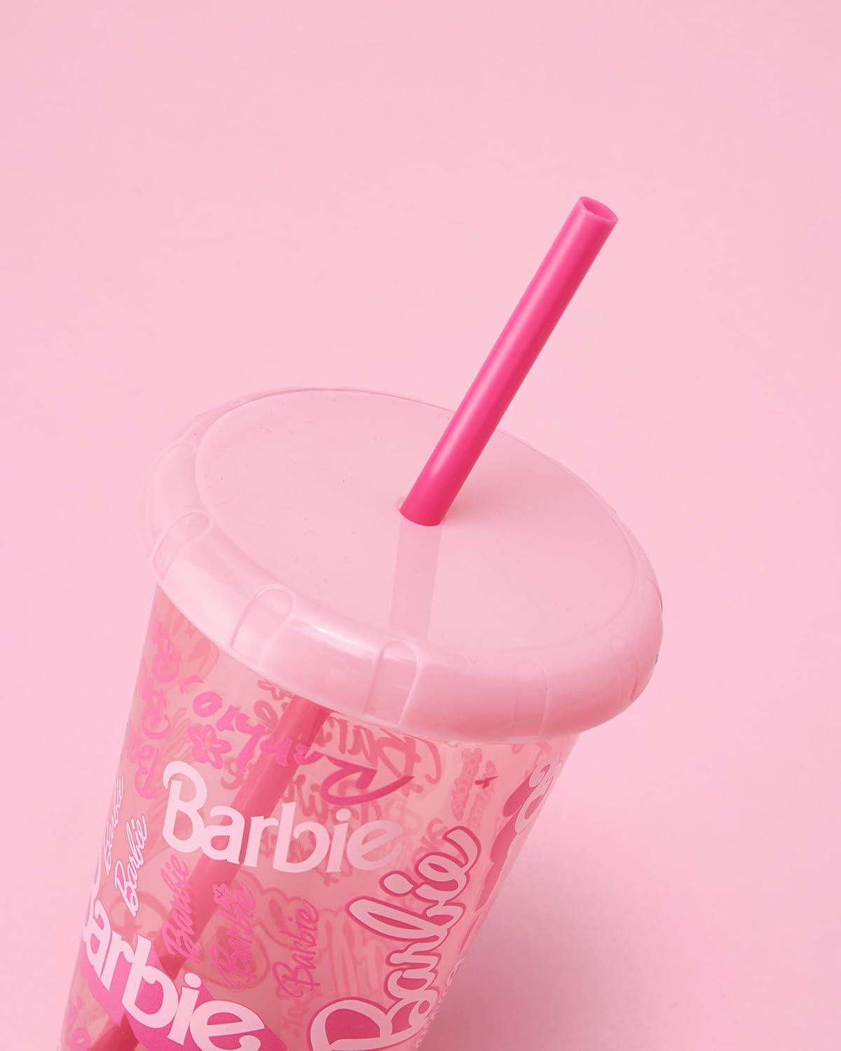 MINISO Barbie 16oz party gift tumbler, perfect for celebrations