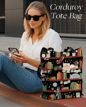 Miss Adola corduroy tote makes a thoughtful gift for stylish everyday use