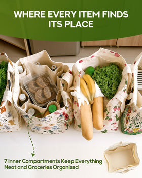 Miss Adola tote with six inner pockets for organized sorting