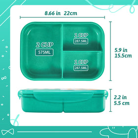 MISS BIG Bento Box for Kids is dishwasher-safe for quick cleanup.