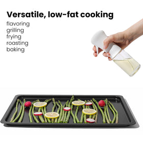 Mistifi reservoir keeps oil contained with a leakproof cap for tidy counters.