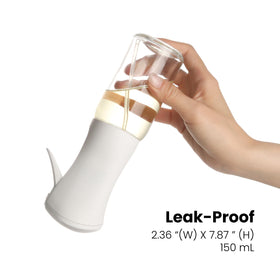 Mistifi reservoir-integrated design saves space and prevents leaks.