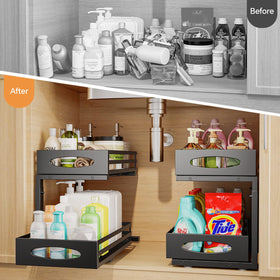 Mixeshop adjustable-height design with 5 levels for different cabinet heights