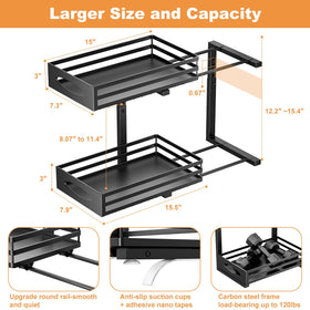 Mixeshop pull-out storage drawer suitable for kitchen and bathroom cabinets