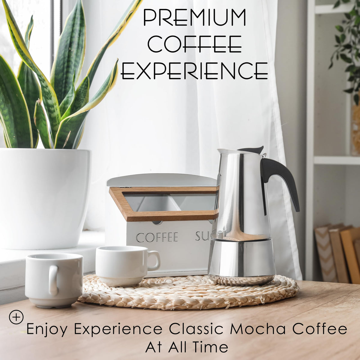 Mixpresso durable stainless-steel construction for long-lasting performance.