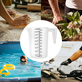 Durable food-grade plastic MiziDo cup resists chemicals and temperature change for varied uses