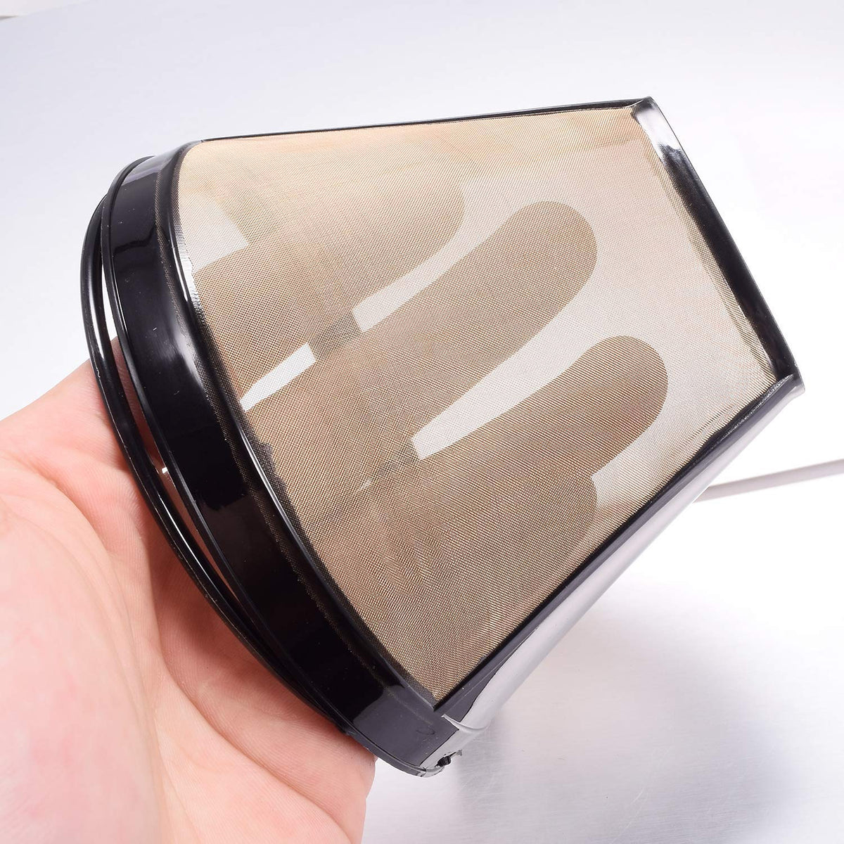 MJULY No.4 cone filter supports 8-12 cups per brew.