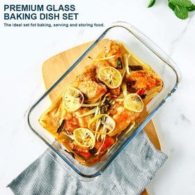 M MCIRCO deep bakeware 3.2quart for family-sized meals.