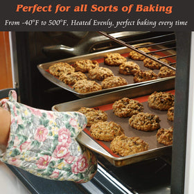 MMMAT dishwasher-safe baking mat makes cleanup quick.