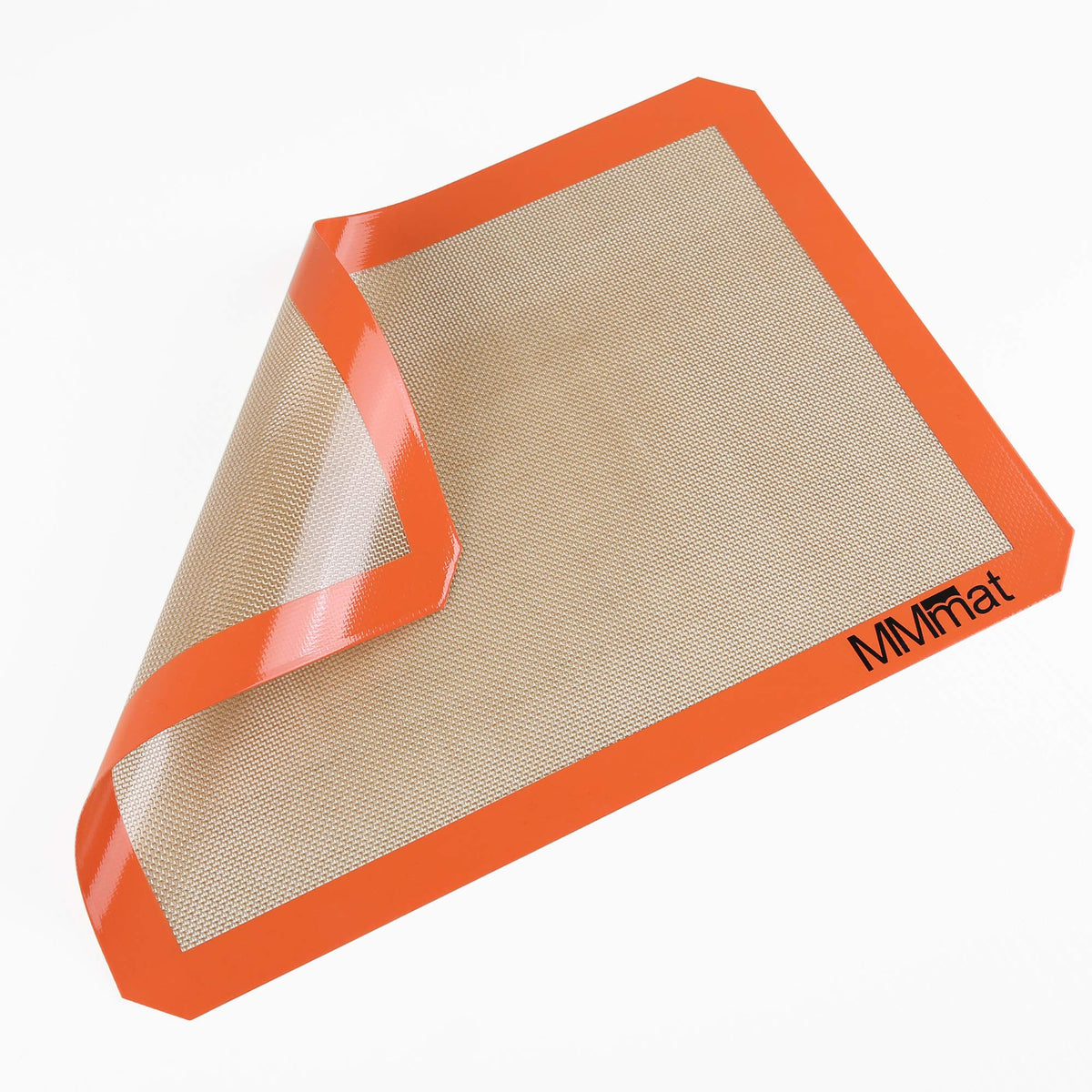 MMMAT baking mat showing heat resistance up to 500°F for oven use