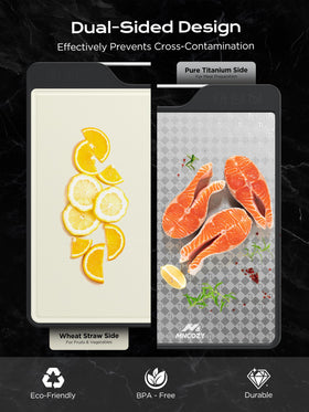 MNCOZY durable titanium surface is dishwasher-safe and easy to clean.