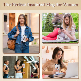 MNZZ 20oz mug compact dimensions fit in bags for commuting.