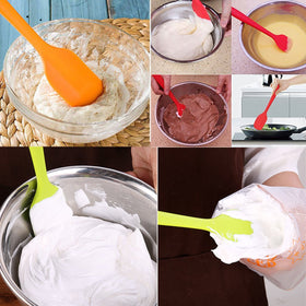 MOACC silicone spatula heat resistant to 500°F for safe stirring