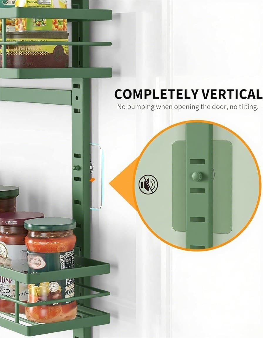 Moforoco 3 large, 3 medium, 3 small shelves for versatile storage.