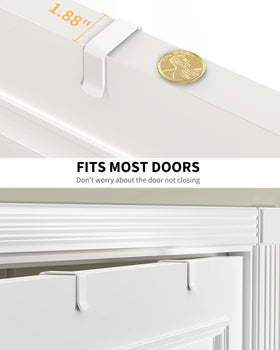Moforoco 9-tier on-door organizer installation without tools