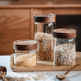 Moladri coffee canister protects beans from air and moisture
