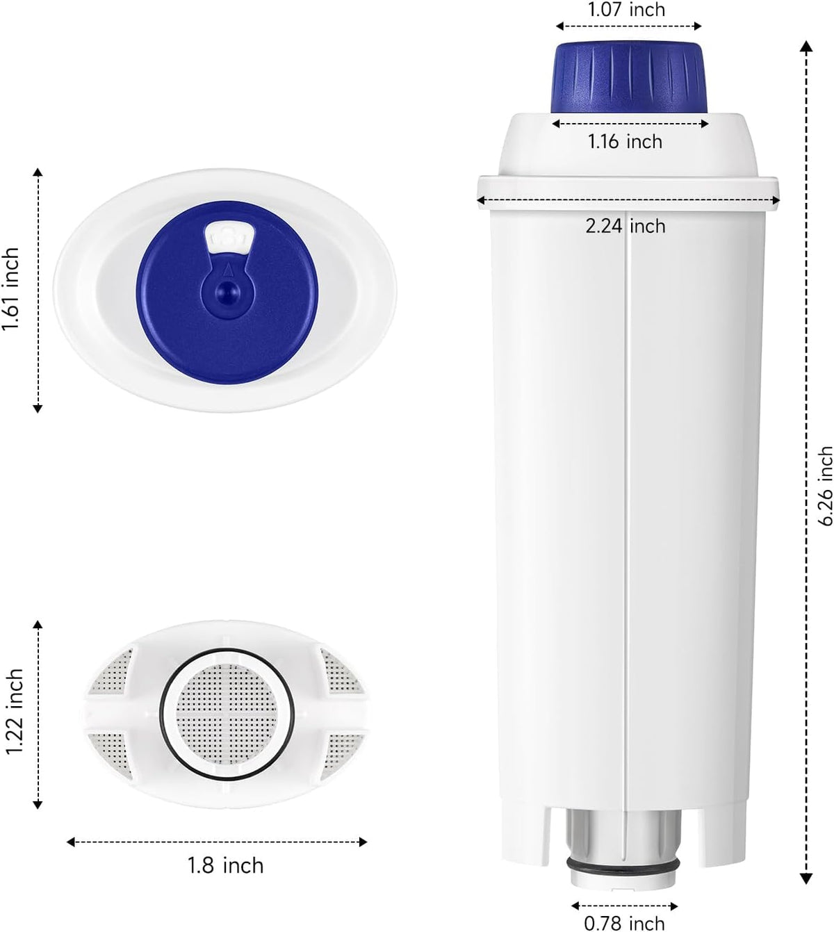 Molifal carbon-ion-exchange close-up for filtration clarity