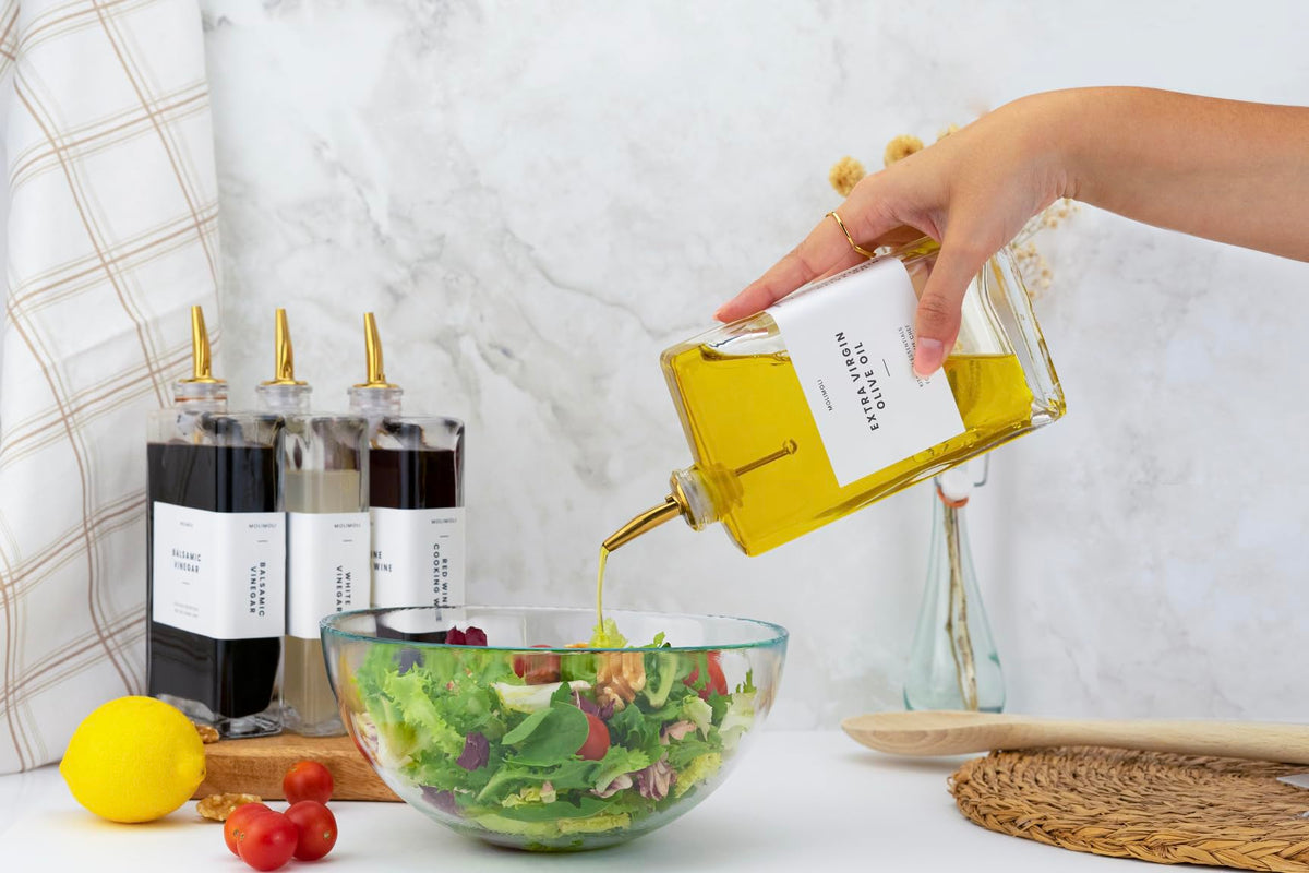 Molimoli minimalist kitchen setup with two dispensers
