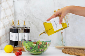 Molimoli minimalist kitchen setup with two dispensers