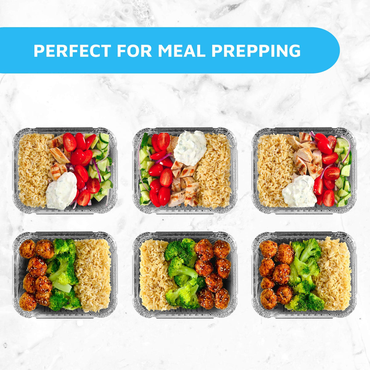 100-pack disposable containers from Montopack offer affordable, mess-free catering options.
