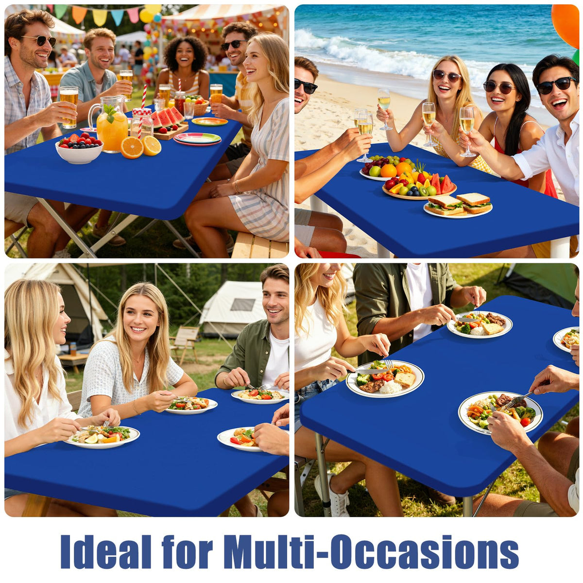 Moosfor Spandex tablecloth adds polish to banquets and events