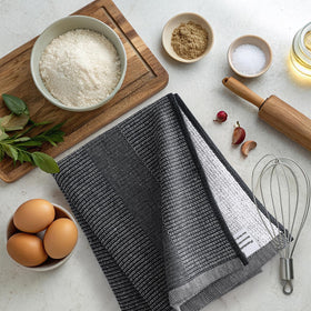 Mordimy Premium Kitchen Towels provide dish-scrub power for stubborn grime