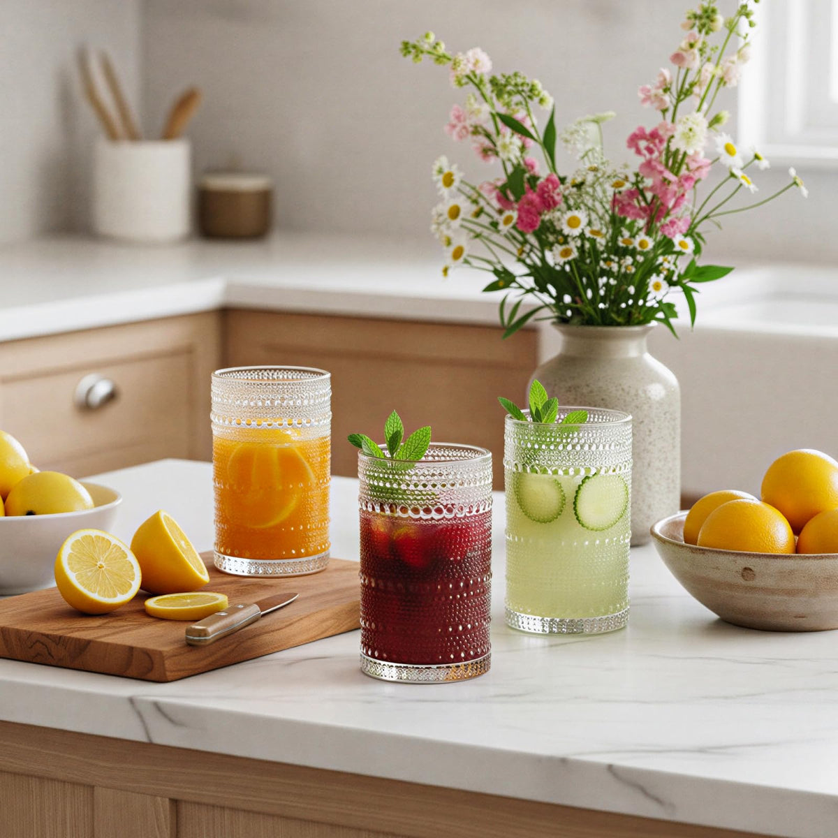 Moretoes gift-ready packaging protects glassware during transit.
