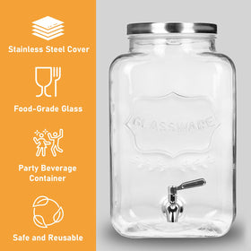 Moretoes dispenser with honeycomb coaster adds grip and spill control.
